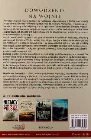 Dowodzenie na wojnie. Od Aleksandra do Szarona - van Creveld Martin [KSIĄŻKA]