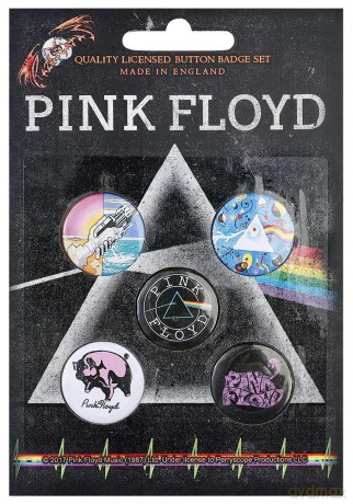 Pink Floyd Button Badge Pack: Prism