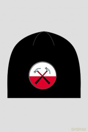 Pink Floyd Men's Beanie Hat: The Wall Hammers Logo
