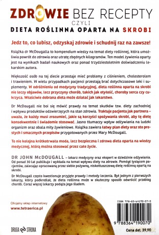 Zdrowie bez recepty. Czyli skrobia, która leczy - McDougall John [KSIĄŻKA]