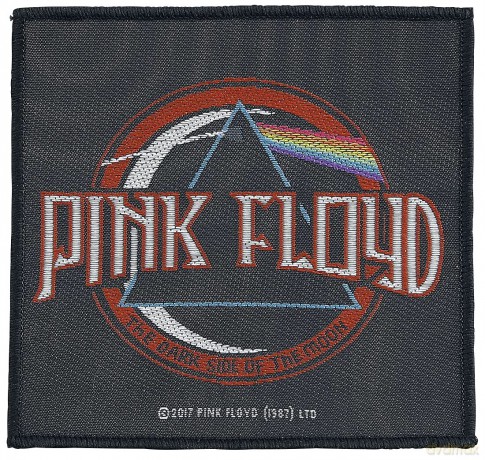 Pink Floyd Standard Patch: Distressed Dark Side of the Moon