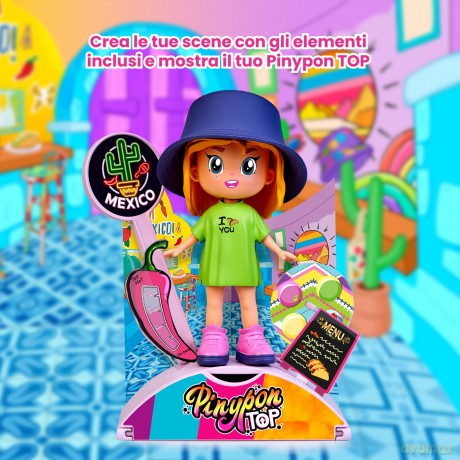 Pinypon: Famosa - Top Foodie Girl - Mexican Foodie