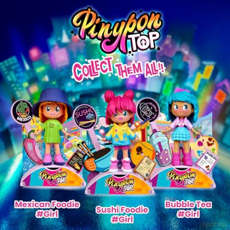 Pinypon: Famosa - Top Foodie Girl - Mexican Foodie