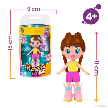 Pinypon: Famosa - Top Girls - Castana