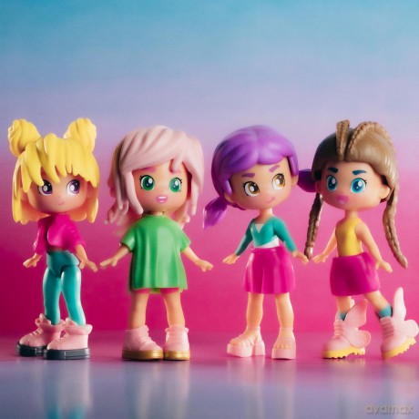 Pinypon: Famosa - Top Girls - Purple