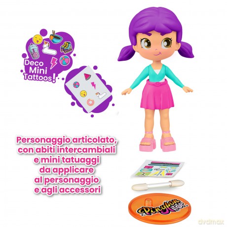 Pinypon: Famosa - Top Girls - Purple