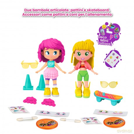 Pinypon: Famosa - Top Roller Girl