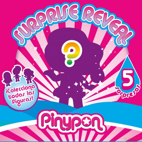 Pinypon: Surprise Reveal Capelli Rosa