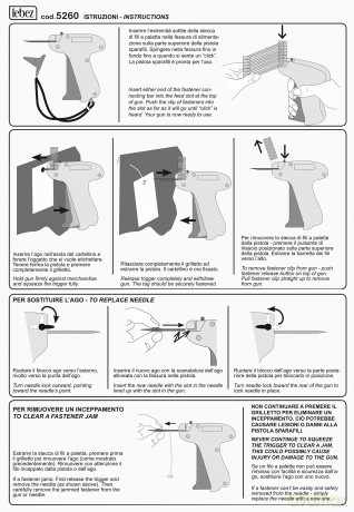 Pistola Spara Fili Ago Incl