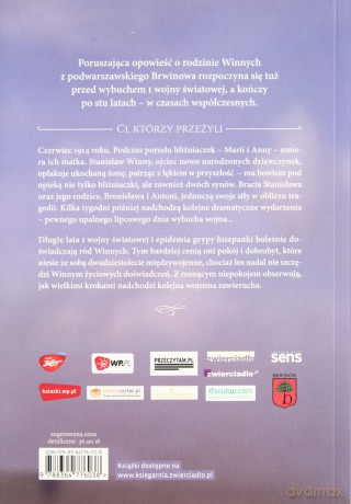 Stulecie Winnych. Ci, którzy przeżyli. Tom I sagi - Grabowska Ałbena [KSIĄŻKA]