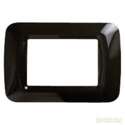 Placca 6 Pos.Nero Toner Top System