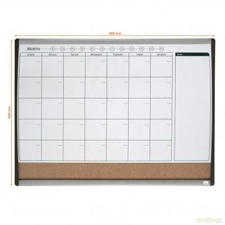 Planning Comb. 3in1 Magnetico 45x60