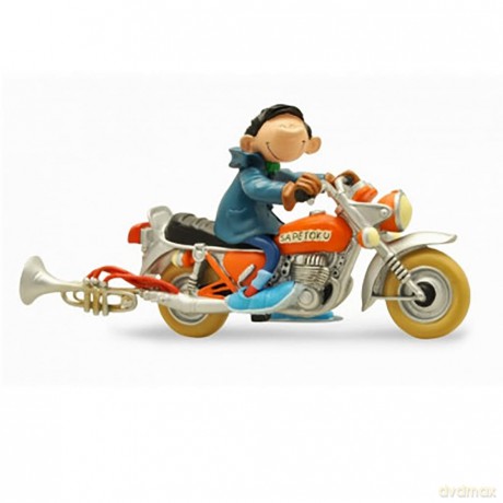 Plastoy 00305 - Pupazzo Di Gaston In Moto