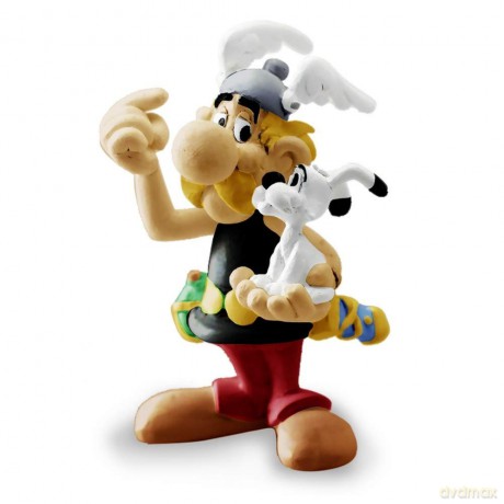 Plastoy 60566 - Asterix - Miniature Asterix Con Idefix