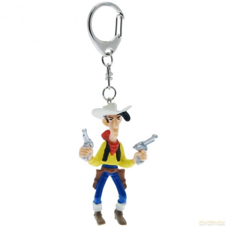 Plastoy 63201 - Lucky Luke - Brelok Lucky Luke Con 2 Pistole