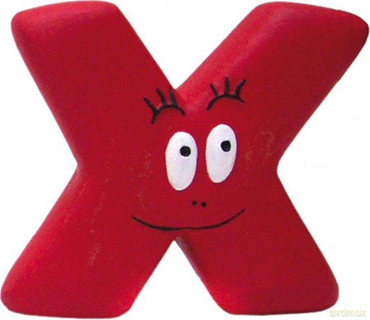 Plastoy 65924 - Barbapapa' - Lettera X Barbaforte