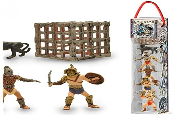 Plastoy 70388 - Gladiatori - Tubo 6 Figure
