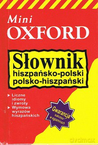 Mini słownik hiszpańsko-polski; polsko-hiszpański - OXFORD [KSIĄŻKA]