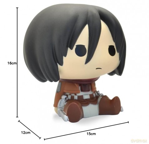 PLASTOY Skarbonka Chibi Attack on Titan Mikasa