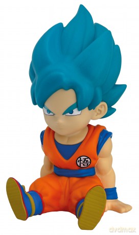 PLASTOY Skarbonka Dragon Ball Son Goku Super Saiyan Blue