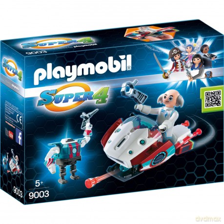 PLAYMOBIL Skyjet Con Dottor X E Robot