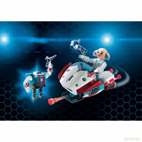 PLAYMOBIL Skyjet Con Dottor X E Robot