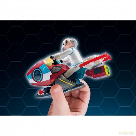 PLAYMOBIL Skyjet Con Dottor X E Robot
