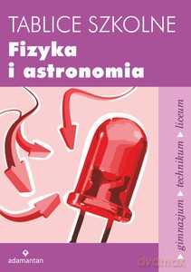 Tablice szkolne Fizyka i astronomia (Wyd. 2014) [KSIĄŻKA]