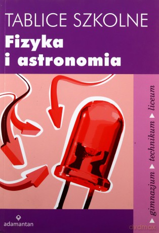 Tablice szkolne Fizyka i astronomia (Wyd. 2014) [KSIĄŻKA]