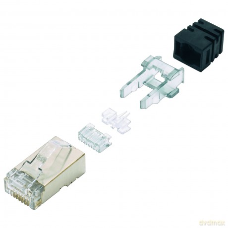 Plug Rj45 Cat.6a Schermato Per Cond