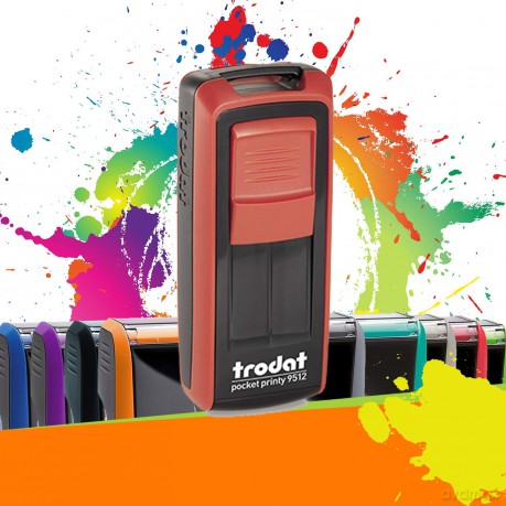 Pocket Printy 9512 Nero/Rosso Fuoco