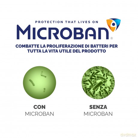 Poggiapiedi Regolabile Con Microban