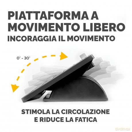 Poggiapiedi Regolabile Con Microban