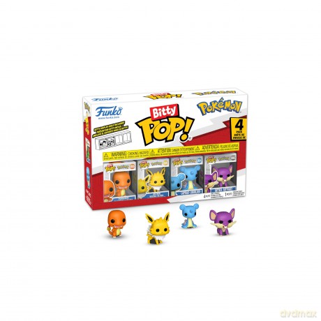 Pokemon - Bitty Pop 4 Pack 2.5cm - Charmander
