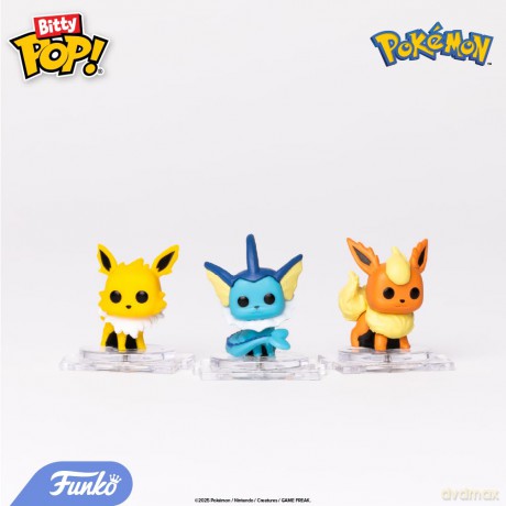 Pokemon - Bitty Pop 4 Pack 2.5cm - Charmander