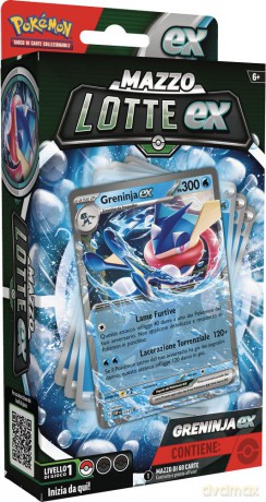 Pokemon Mazzo Lotte Ex Kangaskhan e Greninja