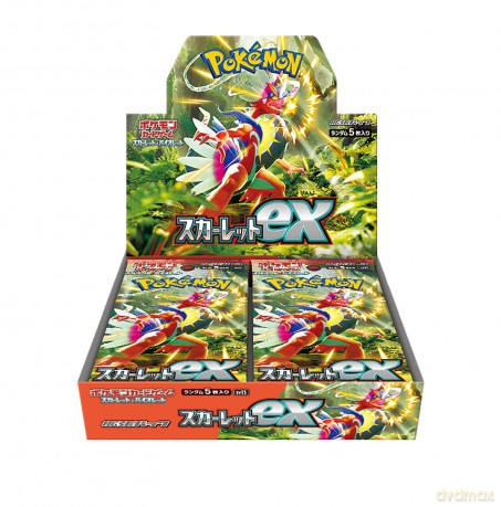 Pokemon Scarlatto Ex JAP Box 30 Buste