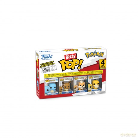 Pokemon: Funko Bitty Pop - Squirtle 4pk