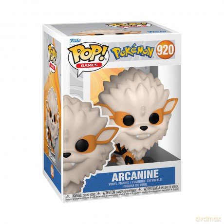 Pokemon: Funko Pop! Games - Arcanine (Vinyl Figure 923)