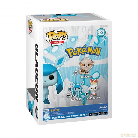 Pokemon: Funko Pop! Games - Glaceon (Vinyl Figure 921)