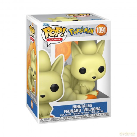 Pokemon: Funko Pop! Games - Ninetales (Vinyl Figure 1091)