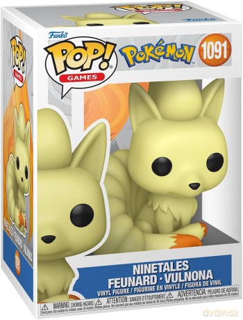 Pokemon: Funko Pop! Games - Ninetales (Vinyl Figure 1091)