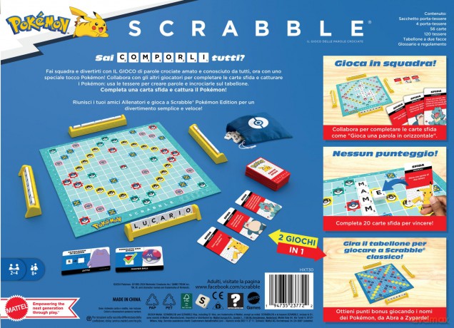 Pokemon: Mattel - Scrabble