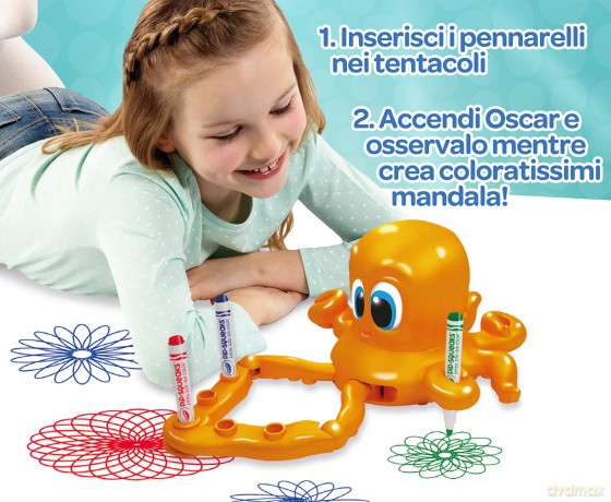 Polipetto Crea I Tuoi Mandala