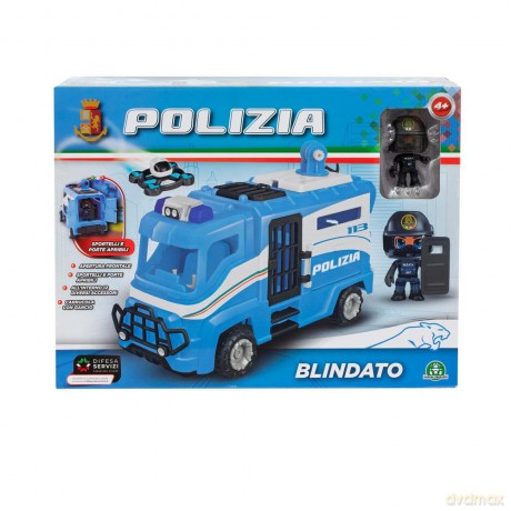 Polizia: Giochi Preziosi - Blindato Con Personaggio