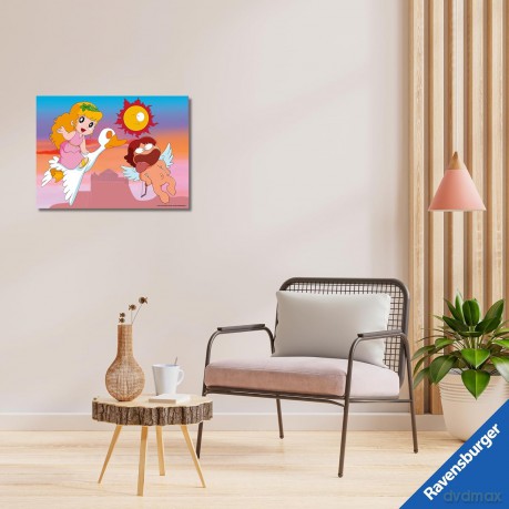 Pollon: Ravensburger - 80s Mania 500 Pz Square