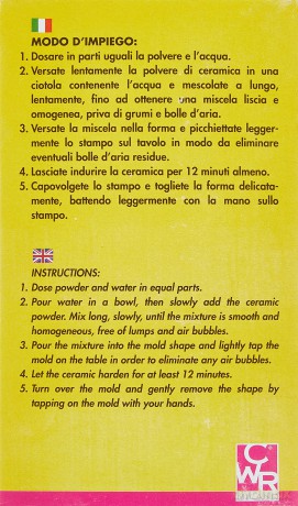 Polvere Ceramica Bianca 1 Kg