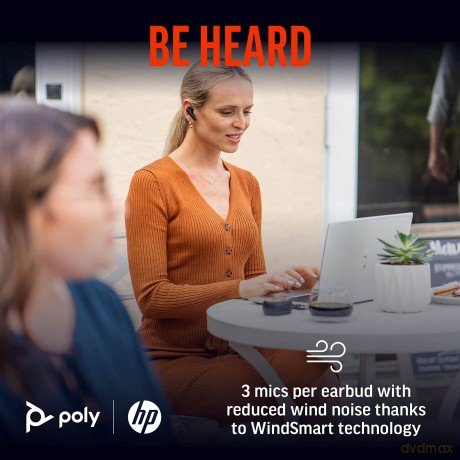 Poly Vfree 60+ Cb Earbuds +Bt700