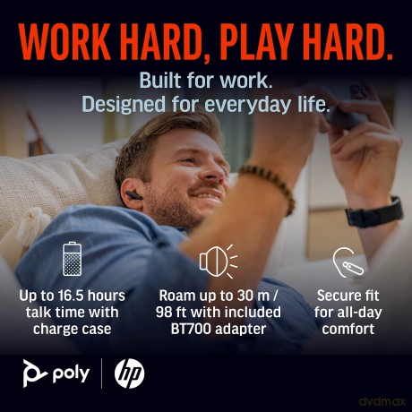 Poly Vfree 60+ Cb Earbuds +Bt700