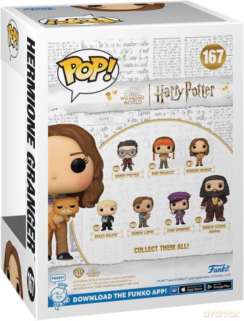Harry Potter POP & Buddy! Movies Vinyl Figure Hermione w/Crookshanks 9 cm